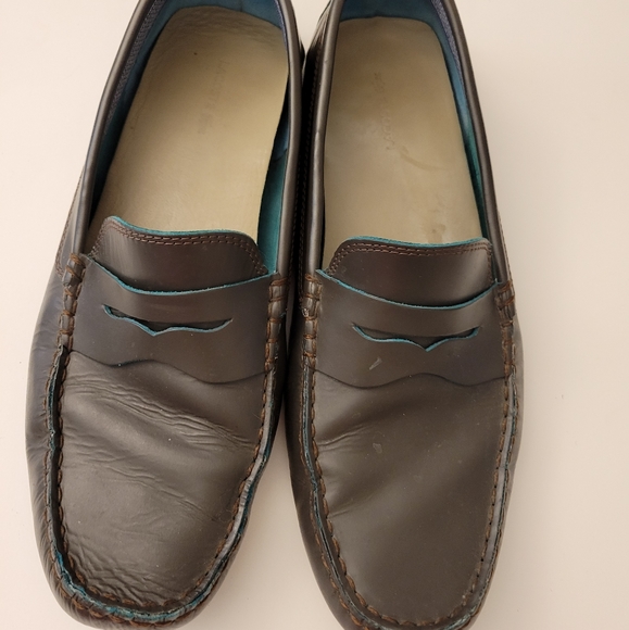 Izod Men's size 12 leather pre-owed - Picture 2 of 16